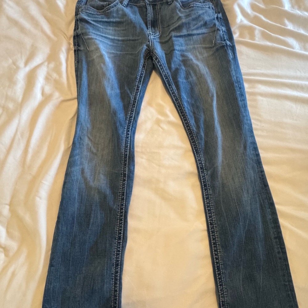 Salvage Havoc Slim Straight Men’s Blue Jeans